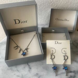 DIOR ネックレス　ピアス　セット