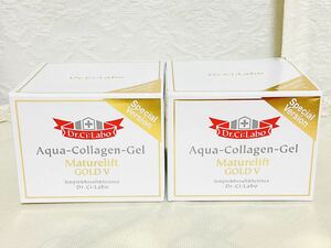 未開封品 保管品☆ Dr. Ci:Labo ドクターシーラボ ACGマチュアLGⅤ 120g 2点　Aqua-Collagen-Gel　Maturelift GOLDⅤ