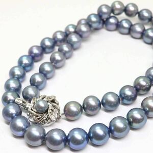 《アコヤ本真珠ネックレス》A 約7.5-8.0mm珠 36.5g 約41cm pearl necklace ジュエリー jewelry DH0/DH0