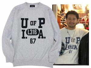 1円～80s Heavyweight U of P I. A. Logo Another Heaven/アナザーヘブン新品未使用/正規品スウェット/藤原裕リバースウィーブサイズM