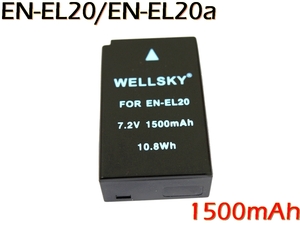 EN-EL20 EN-EL20a 互換バッテリー [ 純正品と同じよう使用可能 残量表示可能 ] Nikon ニコン COOLPIX P1000 COOLPIX P950 Nikon 1 V3