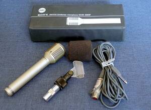 1979年 SONY ECM-260F Condenser Microphone ビンテージ！動作品！1