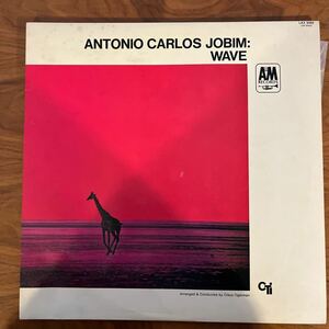 名盤 良品 ANTONIO CARLOS JOBIN「WAVE」 国内盤 帯なし　LAX-3095