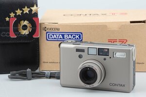 【中古】CONTAX コンタックス T3 ダブルティース データバック付属 元箱付き