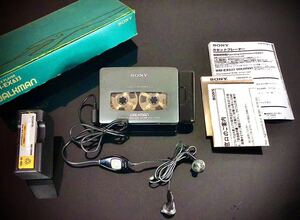 カセットウォークマン SONY WM-EX633 茶色「整備済み、完動超美品」