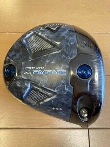 キャロウェイ パラダイム Ai スモーク トリプルダイヤモンド ドライバー9.0° 日本仕様 PARADYM Callaway 純正シャフト ヘッドカバー付