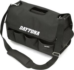 デイトナ(Daytona) バイク用 工具バッグ 手提げ&ショルダー 缶スプレー対応 底が床につかない メンテナンス ツールバッグ