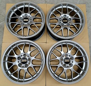 【美品】BBS RG-R ホイール 17インチ 8.0J 114.3 鍛造 スバル WRX STI レヴォーグ　アルファード ヴェルファイア クラウン 定価41万円