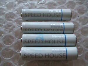 Speed House Mini-Z 単4形 充電池 4本セット ①