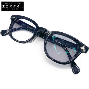 1円 TART OPTICAL タートオプティカル ブラック アーネル ボストン メガネ 度入り JD-04 眼鏡 46-24