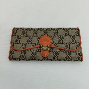 ANNA SUI アナスイ 二つ折り 長財布 ウォレット がま口 ◆3115/登呂店