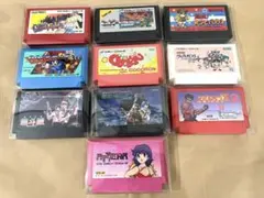 任天堂ファミコン 名作レアソフトカセット10本セット 任天堂 NES FC