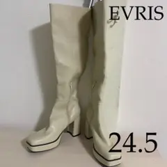 EVRIS（エヴリス） ストレッチミドルブーツ　24.5cm