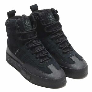 ☆adidas SAMBA BOOT W 黒/黒 23.5cm アディダス サンバ ブーツ ウィメンズ GZ8107