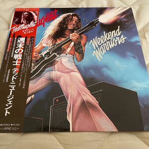 週末の戦士/テッド・ニュージェント weekend warrior s TED NUGENT LPレコード アナログ盤 帯付