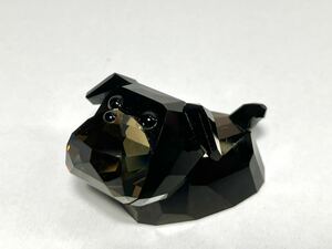 廃盤品 SWAROVSKI スワロフスキー クリスタル ブルドッグ Tomaso オブジェ 置物 人形 THE GANG OF DOGS