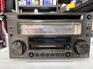 稀少　CQ-VX5500K　パナソニック　Panasonic　オーディオ　CD　MD　デッキ　中古