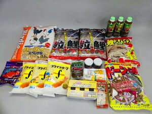 y310 未使用 保管品 マルキュー 鯉釣り エサ 粒鯉 さなぎ 集魚剤 等 材料 ダンゴ 練り餌 コマセ まとめて