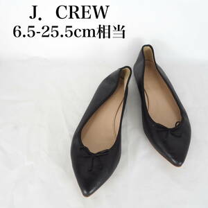 MK5394*J．CREW*ジェイクルー*レディースバレエシューズ*6.5-25.5cm相当*黒