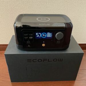 動作確認済み　Ecoflow RIVER mini 210Wh ポータブル電源 ワイヤレス充電 キャンプ アウトドア 