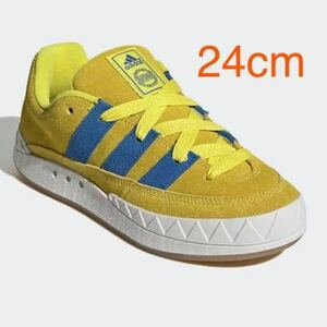 24 cm adidas Originals Adimatic Bright Yellow アディダス オリジナルス アディマティック ブライト イエロー 黄色 スケート スケーター