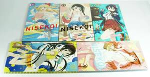 U01『中古』DVD ニセコイ　1期　完全生産限定版　1,2,3,4,5巻セット