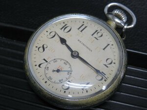 144MAY12【横浜古物】セイコー舎　懐中時計　文字盤（24時間表示）・・・不動・要修理・ジャンク品