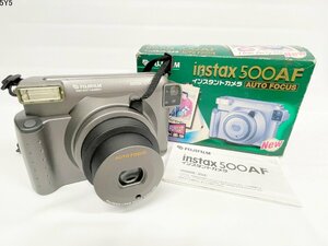 ★シャッターOK◎ FUJIFILM 富士フィルム instax 500AF インスタックス インスタントカメラ 説明書 箱付 5Y5-10