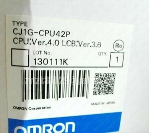 送料無料★新品 OMORN CPUユニット CJ1G-CPU42P ◆保証