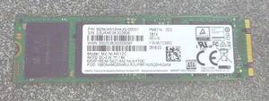 SSD M.2 SATA Type2280 ５１２GB 正常判定 本体のみ