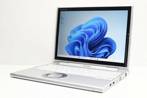 円スタート ノートパソコン Windows11 2in1PC 第7世代 Core i5 Panasonic レッツノート CF-XZ6 Windows10 SSD256GB メモリ8GB タッチパネル