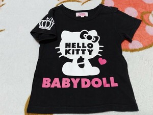 BABY DOLLハローキティ半袖T90