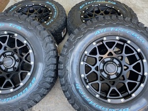 4本セット レイズ デイトナ RAYS DAYTONA M8 17X8.5J 6/139.7 +10 N2 BFGoodrich All-Terrain T/A KO2 265/70R17 プラド FJクルーザー