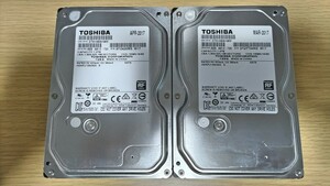 健康状態「正常」 HDD 1TB 2台セット ジャンク扱い DT01ABA100V