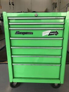 Snap-on スナップオン 工具箱 ツールキャビネット KRA2007KCPJJ 鍵付き　グリーン　動作確認済み