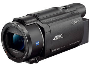 ☆綺麗な展示品☆ソニー SONY FDR-AX60 Handycam☆4Kハンディカム高性能モデル☆空間光学手ブレ補正機能搭載☆元箱一式☆安心の1年保証付