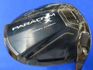 【中古】キャロウェイ 2023 PARADYM X（パラダイム エックス）ドライバー（10.5°）【SR】VENTUS TR-5 for Callaway★HCあり、レンチなし