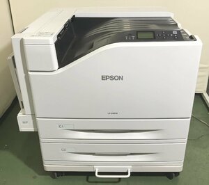 【埼玉発】【EPSON】A3、SRA3カラーレーザープリンター　LP-S9070　★2段カセット★カウンター9365枚★動作確認済★　(11-2806)