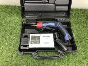 【中古品】★Panasonic(パナソニック) 3.6v充電ドリルドライバー 青(1.5Ahバッテリx1/充電器/ケース) ) EZ7410LA1S-A　ITUJIO736ER8