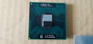 【 室内保管品 】 No.１６８　ノートPC用CPU　Intel製　Celeron　M ４３０　 1.73GHz 　SL92F