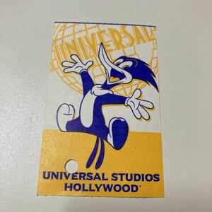 20年前のユニバーサルスタジオハリウッドの半券