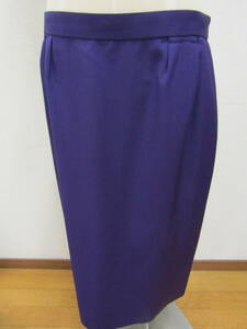 クリスチャンディオールスカート　濃紫　13（Ｃ036）
