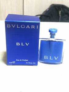ブルガリ ブルー EDP オードパルファム 5ml ミニ香水 ミニボトル BVLGARI 箱付き