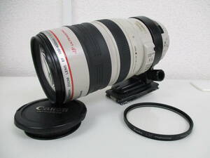 中古 カメラレンズ キャノン CANON ZOOM LENS EF 100-400mm 1:4.5-5.6 L IS ULTRASONIC ウルトラソニック ※動作未確認 ／A