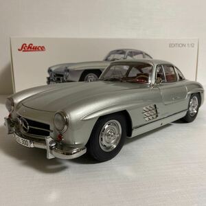 ★シュコー／Schuco：1/12 ★メルセデス ベンツ 300 SL ／Mercedes-Benz 300 SL Gull Wing (Silver Metallic) ★500台限定♪☆used