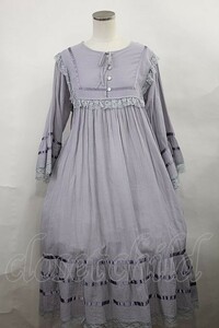 Katie / ASHBURY ethnic dress F ラベンダーグレー H-24-02-16-2016-LO-OP-KB-ZH