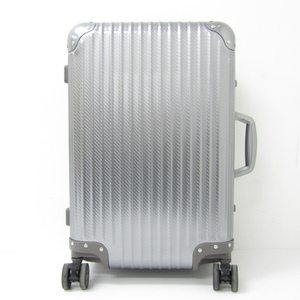 PROEVO 30001 アルミ スーツケース ガンメタリック カーボン スペアキャスター付属 Sサイズ ▼BG4009