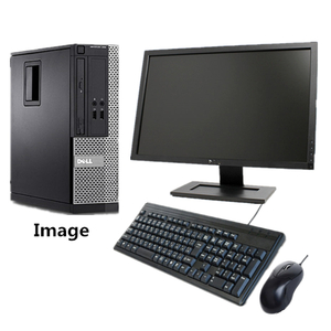 ポイント5倍 中古パソコン Windows 10 Pro 64Bit搭載 22型ワイド液晶セット DELL Optiplex シリーズ Core i5/8G/500GB/DVD-ROM