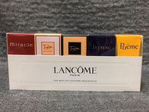 G4E001◆新古品◆ ランコム LANCOME ミラク トレゾア トレゾア イン ラブなど オードパルファム EDP ミニ香水 4〜7.5ml 5本セット