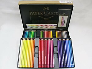 美品 FaberCastell ファーバーカステル アルブレヒト デューラー 水彩色鉛筆 60色缶 117560 ■